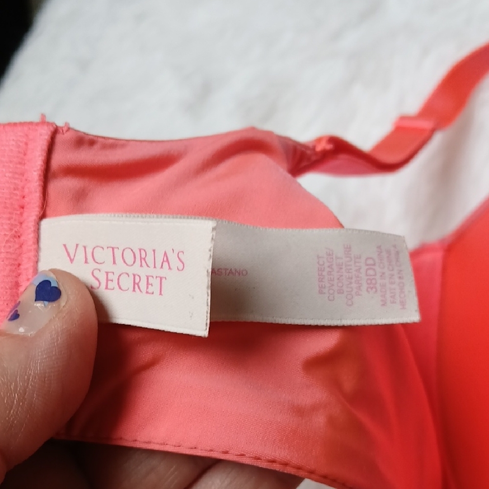 Victoria's Secret Perfect Coverage Vibrant Bra 38 DD - Picture 12 of 16